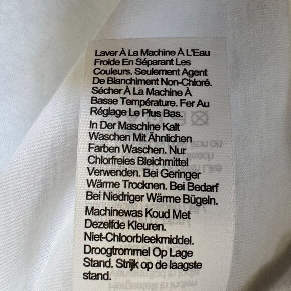 J. Crew Broken in Jersey White Eyelet Embroidered Puff Sleeve T Shirt Size Large - Picture 13 of 17